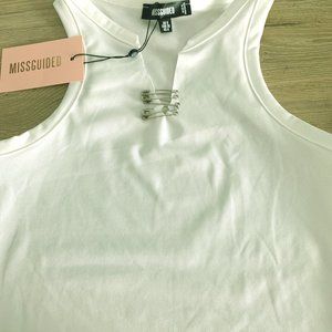 Handmade Safety Pin Top